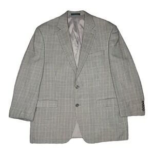 Lauren Ralph‎ Lauren Men's Houndstooth Blazer 44R Sport Coat Jacket